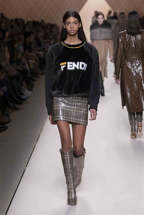 fendi adv fw 2018-2019|fendi fur shirts.